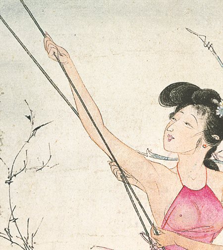 玉树-胡也佛的仕女画和最知名的金瓶梅秘戏图